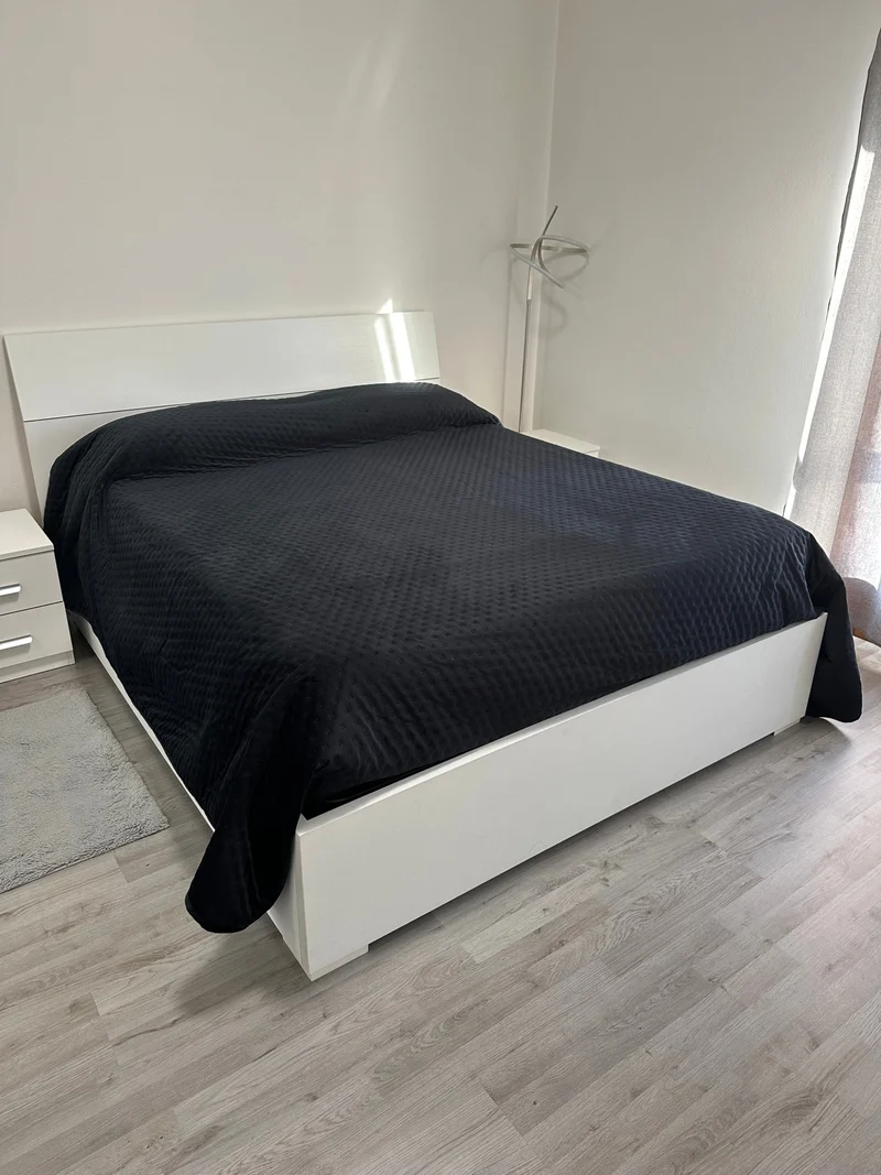 Copriletto Trapuntato in Velluto Matrimoniale 250x250 cm