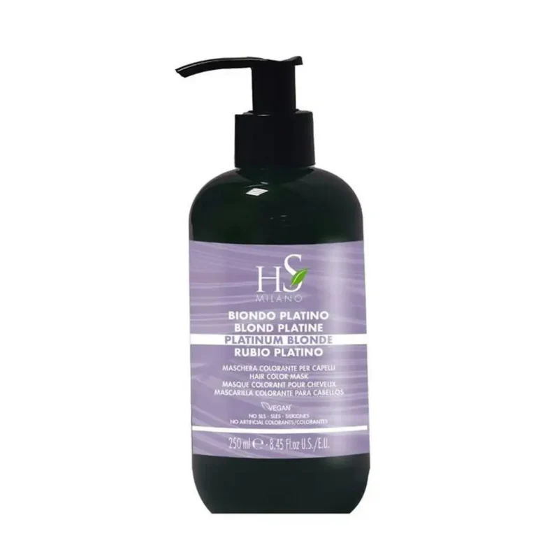 HS MILANO MASCHERA COLORANTE PER CAPELLI BIONDO PLATINO 250ML