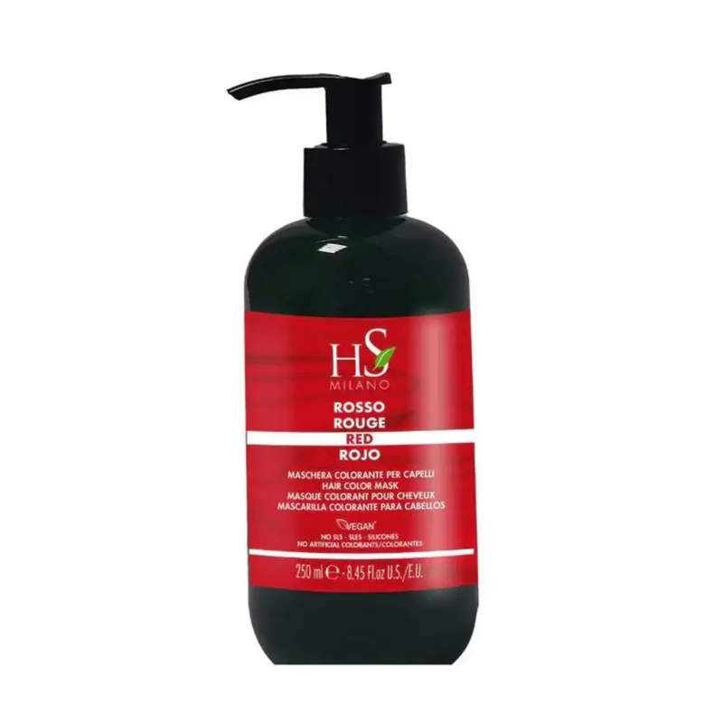 HS MILANO MASCHERA COLORANTE PER CAPELLI ROSSO 250ML