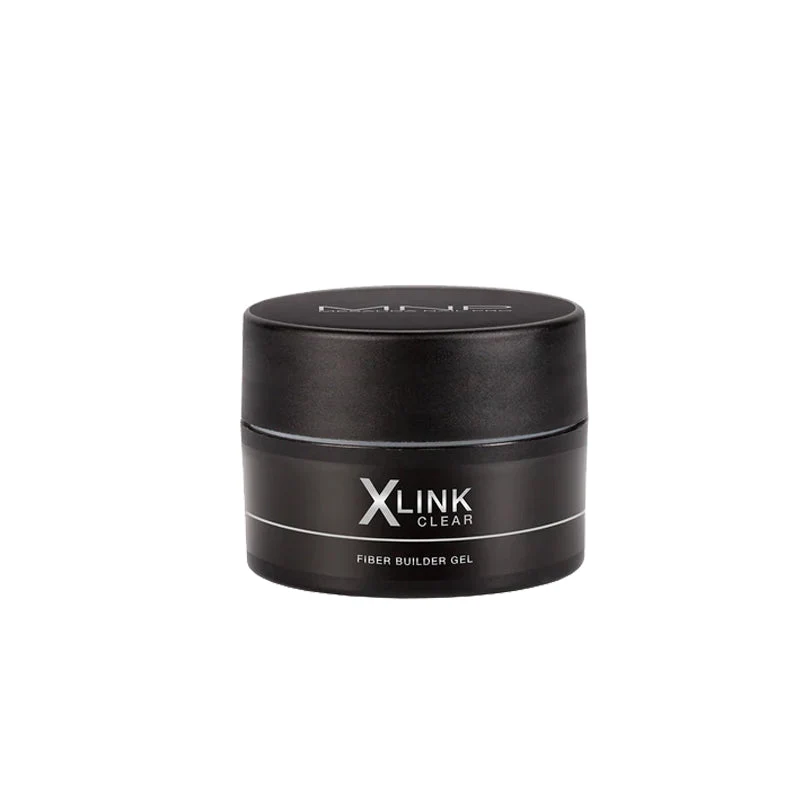 Mesauda Xlink Fiber Builder Gel Clear 25gr - Gel con Fibre di vetro Trasparente
