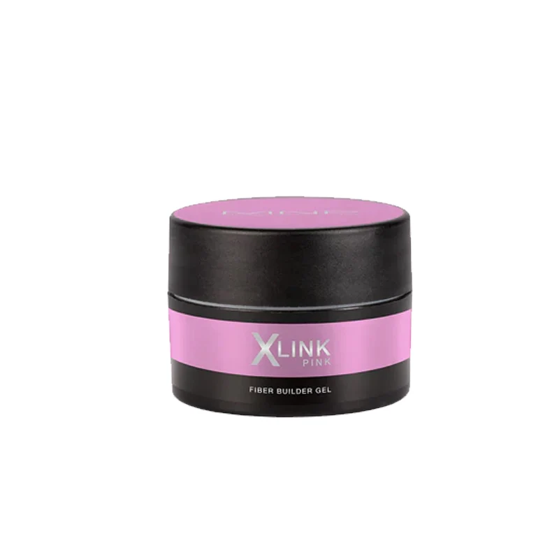 Mesauda Xlink Fiber Builder Gel Pink 10gr - Gel con Fibre di Vetro Rosa