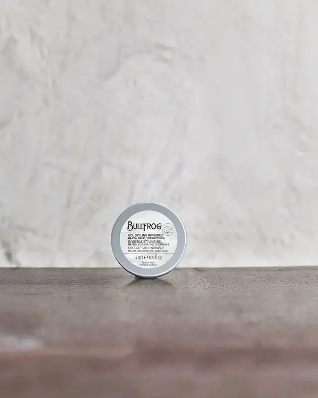 Bullfrog Gel Styling Invisibile: Barba, Baffi, Sopracciglia 50ml