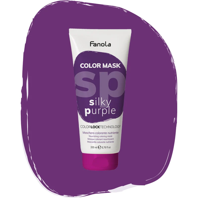 Fanola Maschera Colorata Silky Purple