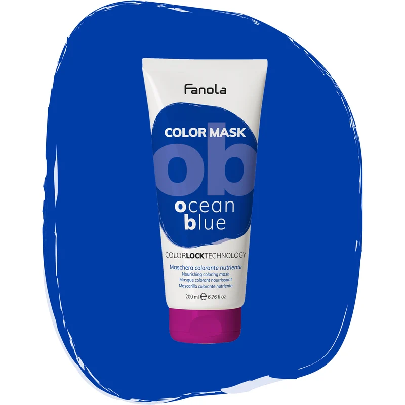 Fanola Maschera Colorata Ocean Blue