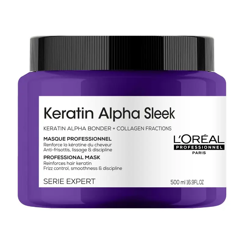 L'Oréal Professionnel Keratin Alpha Sleek Maschera Disciplinante 500ml