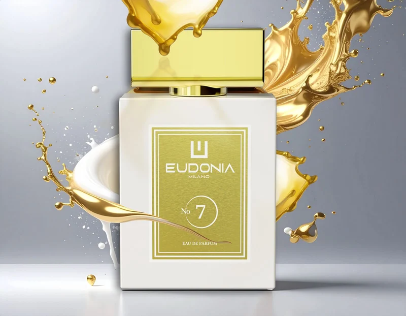 Eudonia Profumo Numero 7 | 80 ml - Ispirato a Bianco Latte (Giardini di Toscana)