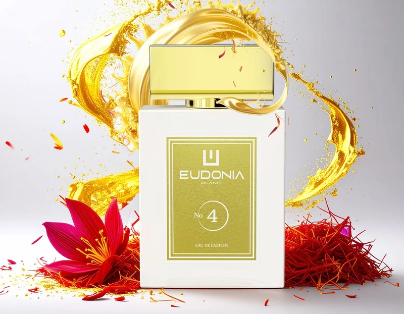 Eudonia Profumo Numero 4 | 80 ml - Ispirato a Baccarat Rouge 540