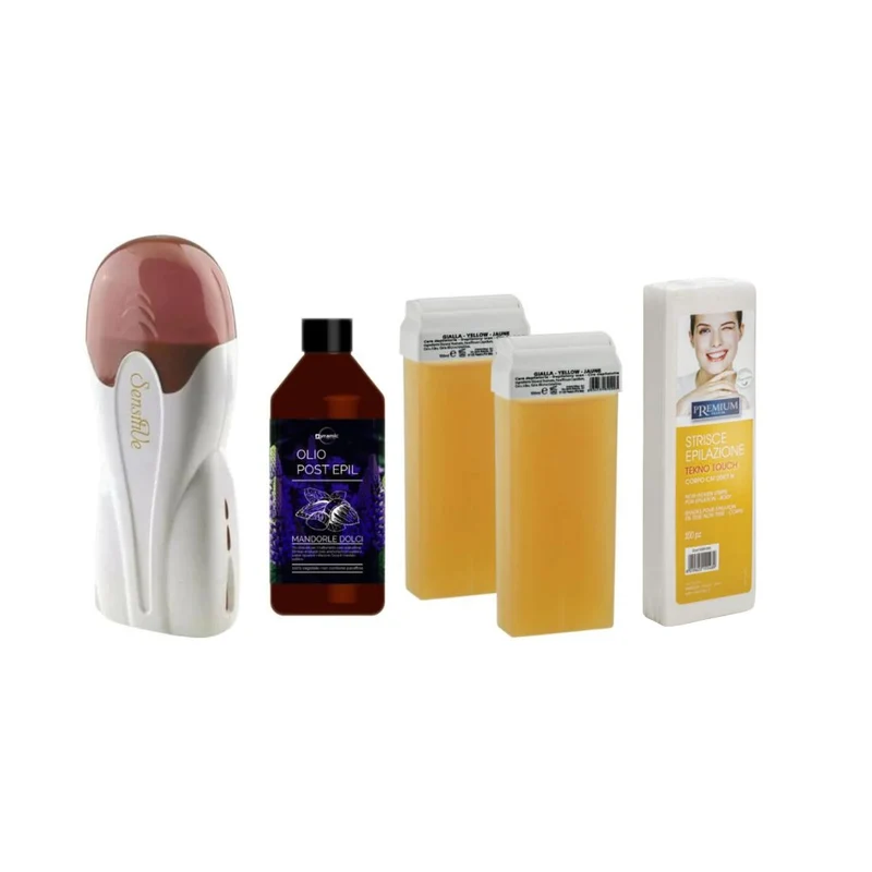 KIT CEREATTA 1 SCALDA RICARICA + 2 RICARICHE + 1 OLIO POST EPIL 200ML