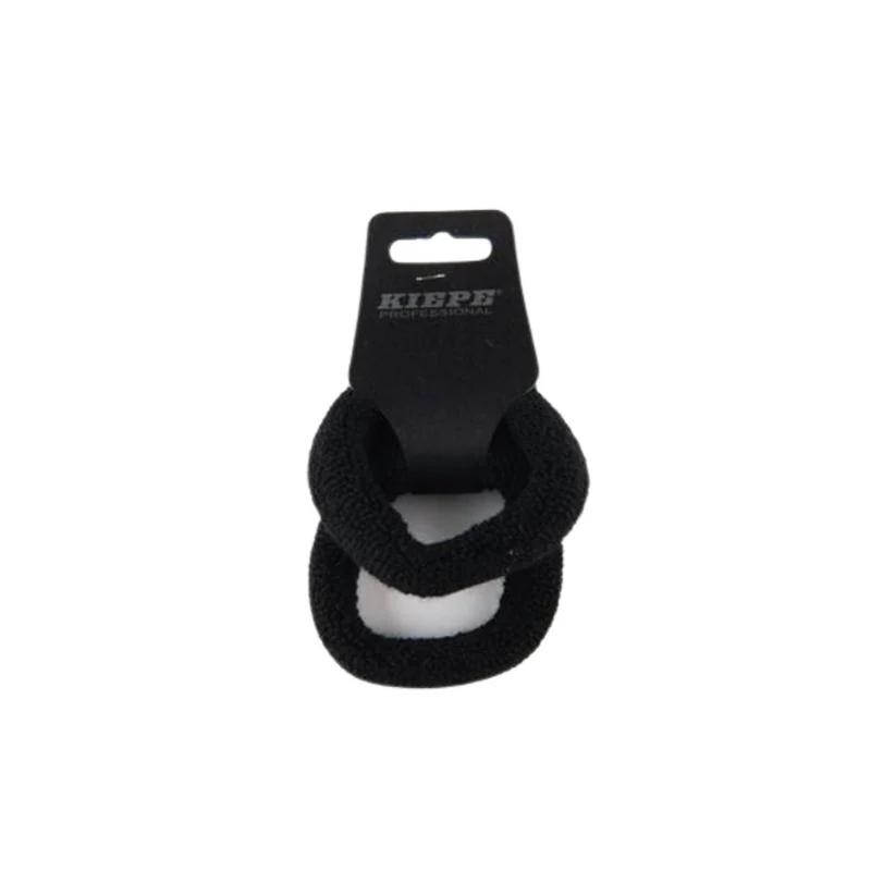 KIEPE ELASTICO POLSONE NERO 2PZ