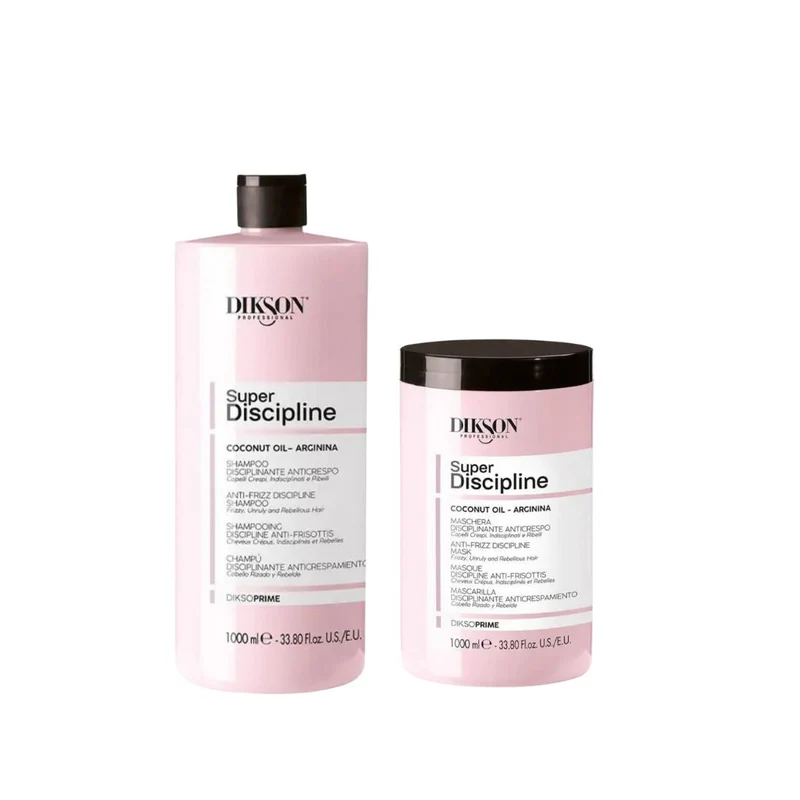 DIKSON PRIME KIT ANTI CRESPO SHAMPOO 1000ml + MASK 1000ml