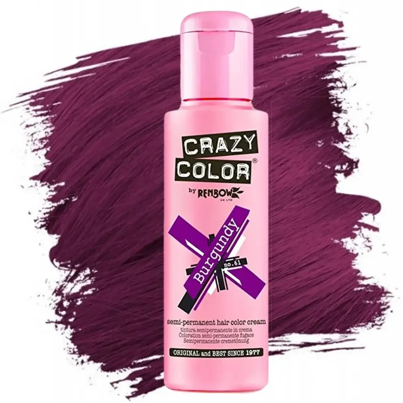 CRAZY COLOR 61 BURGUNDY 100ml
