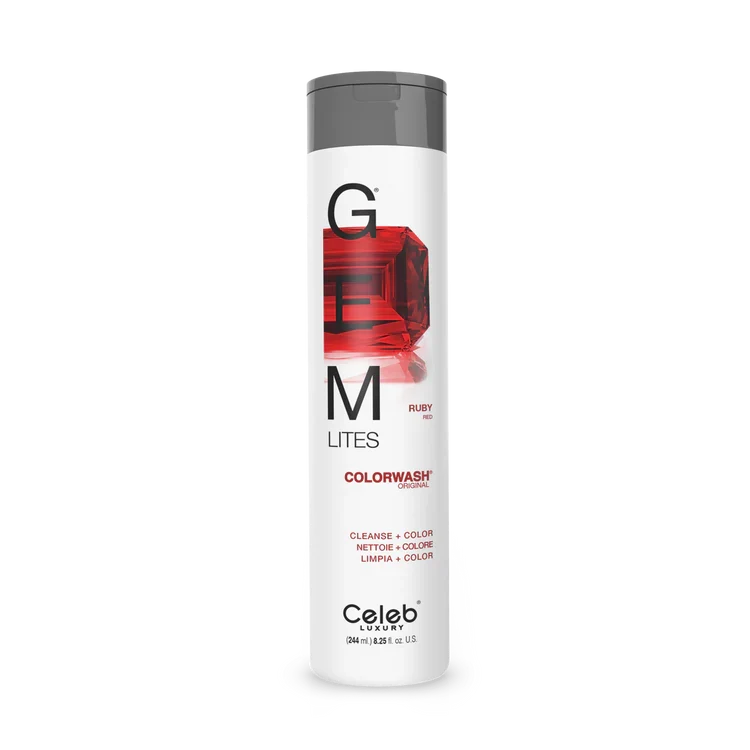GEM LITES COLORWASH RUBY 244ml