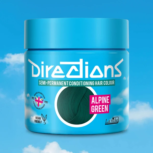 Directions Alpine Green 100ml - Tinta semipermanente per capelli