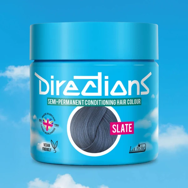 Directions Slate 100ml - Tinta semipermanente per capelli