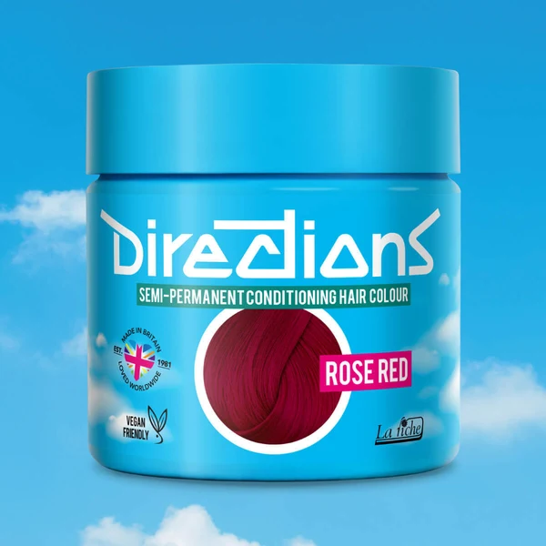 Directions Rose Red 100ml - Tinta semipermanente per capelli