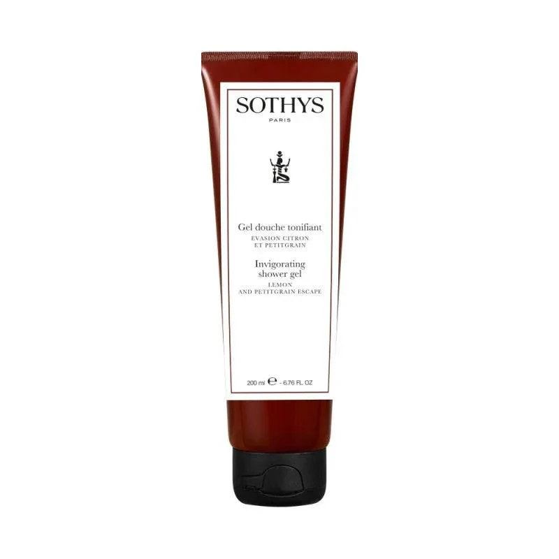 Sothys Gel Douche Tonifiant Evasion Citron et Petitgrain 200ml