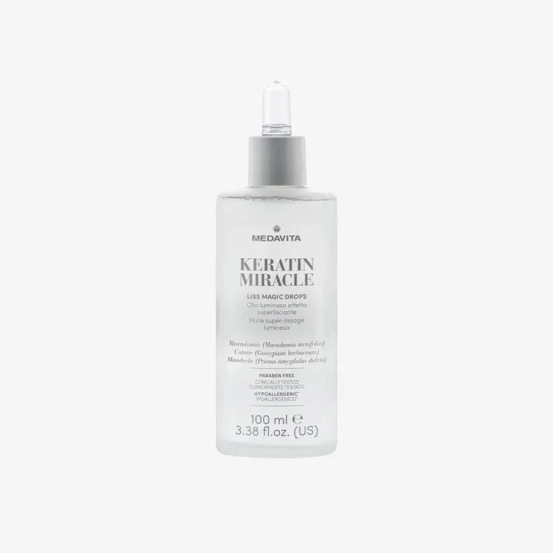 Medavita Keratin Miracle Liss Magic Drops trattamento lisciante 100ml