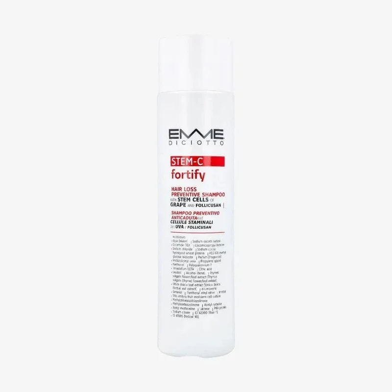 Fortify Hair Loss Preventive Shampoo STEM-C Emmediciotto anticaduta