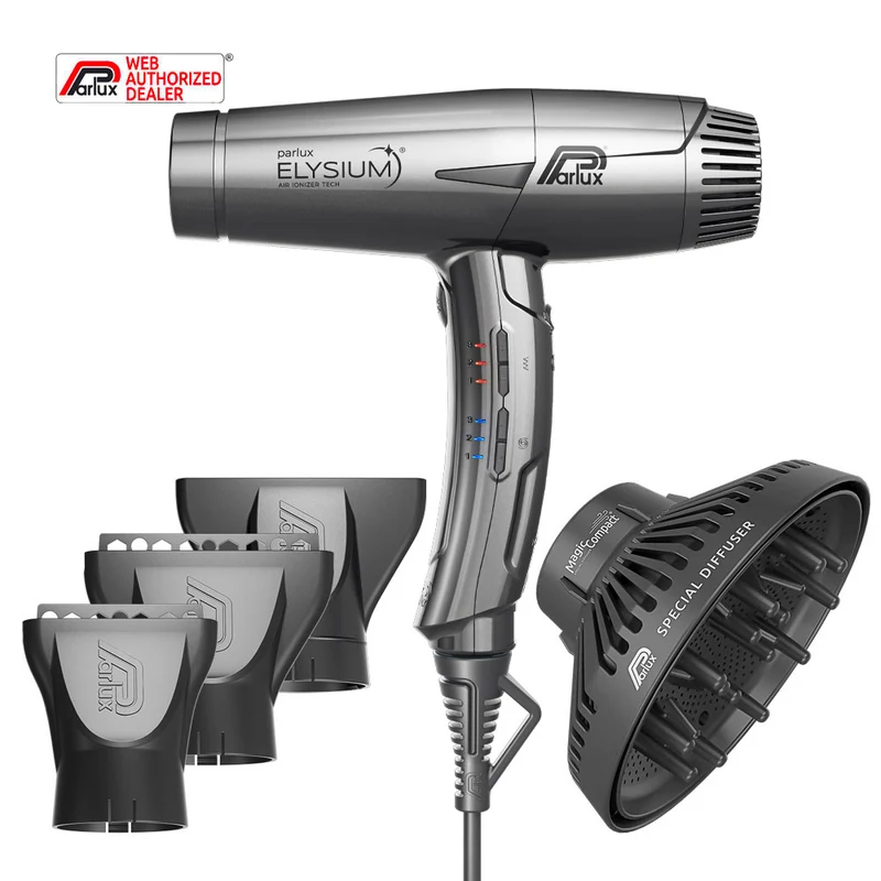 Parlux Elysium + Magic Compact Metal - asciugacapelli con diffusore
