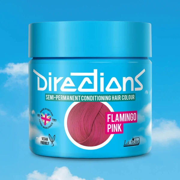 Directions Flamingo Pink 100ml - Tinta semipermanente per capelli