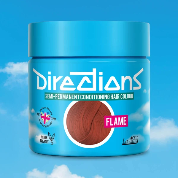 Directions Flame 100ml - Tinta semipermanente per capelli