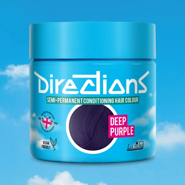 Directions Deep Purple 100ml - Tinta semipermanente per capelli