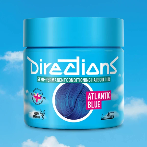 Directions Atlantic Blue 100ml - Tinta semipermanente per capelli