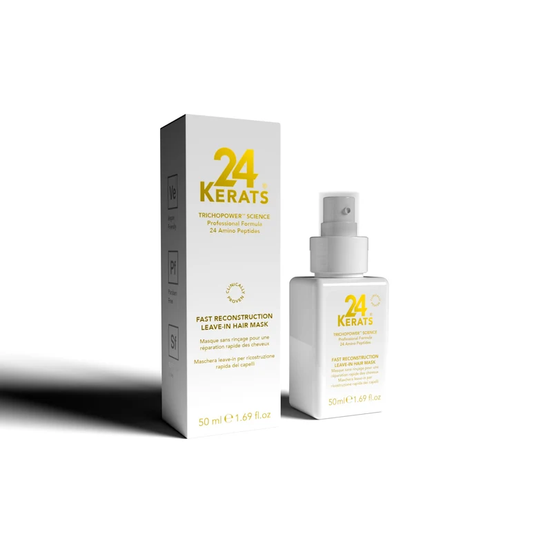 24 Kerats Fast Reconstruction leave-In Hair Mask 50ml - Maschera leave-in ricostruzione