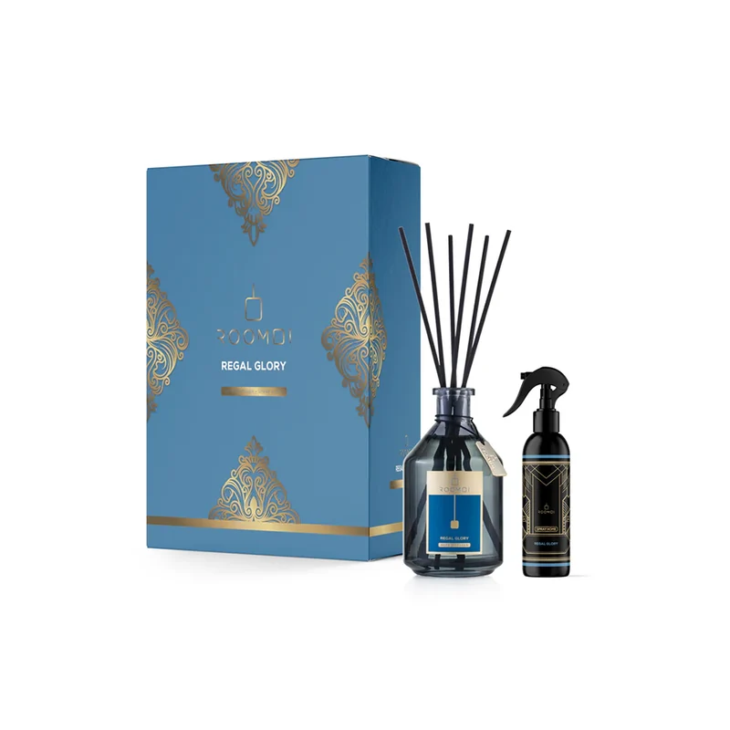 Roomoi Regal Glory - Confezione Profumatore Ambiente e Spray Home