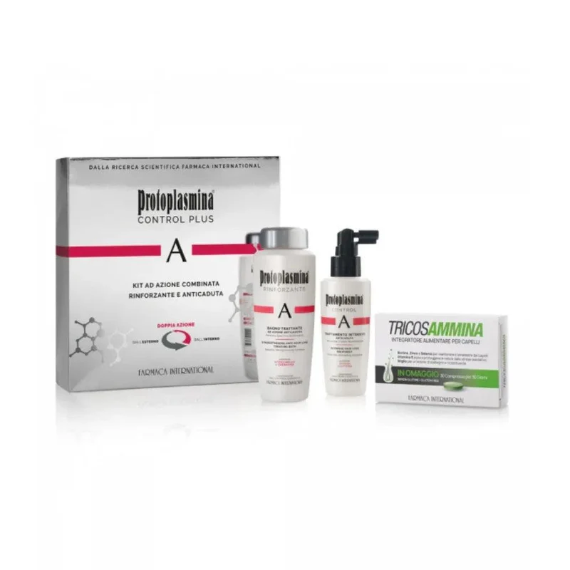 Farmaca Protoplasmina Kit Control Plus Trattamento Intensivo Anticaduta