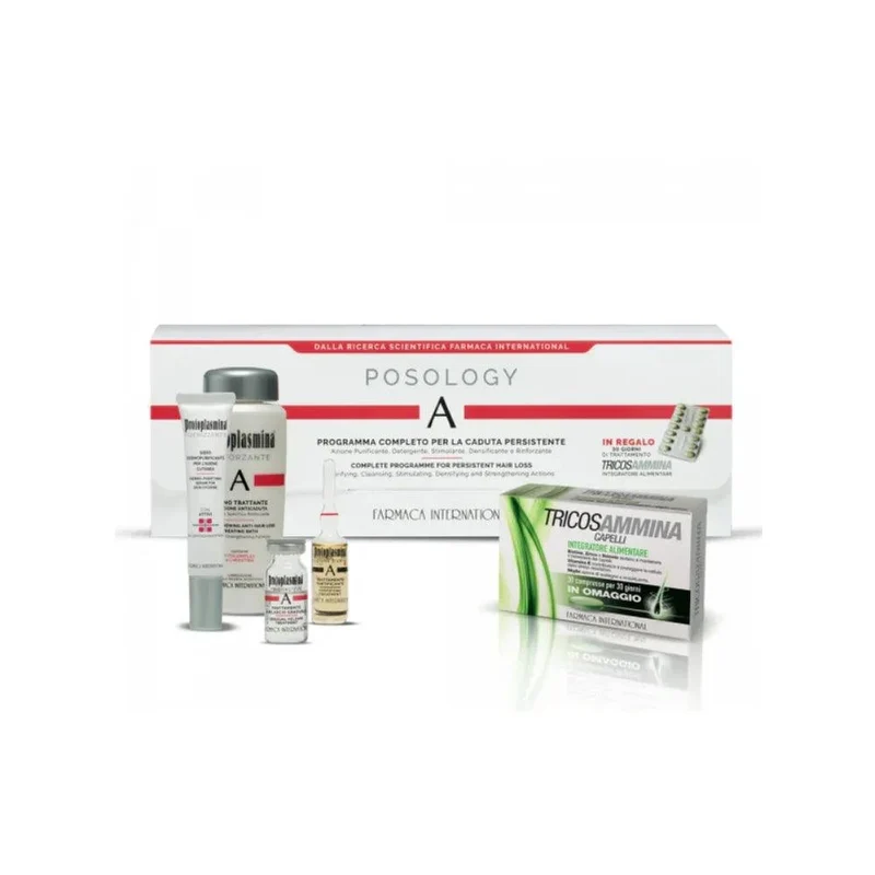 Farmaca Protoplasmina Kit Posology programma completo per la caduta