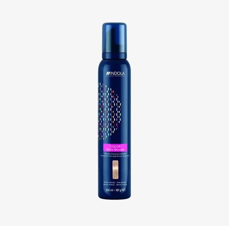 Indola Color Style Mousse Beige Perla 200ml mousse colorante