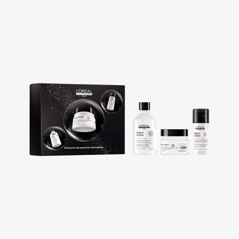 L'Oréal Professionnel Metal Detox Trio Cofanetto Natale