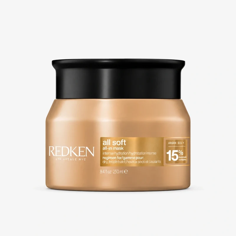 Redken All Soft All-In Mask 250ml – Maschera Idratante Capelli Secchi