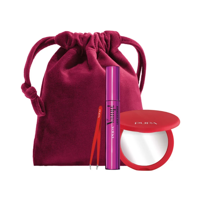 CONF. PUPAMAKE-UP KIT MASCARA + PINZETTA + SPECCHIO + POCHETTE