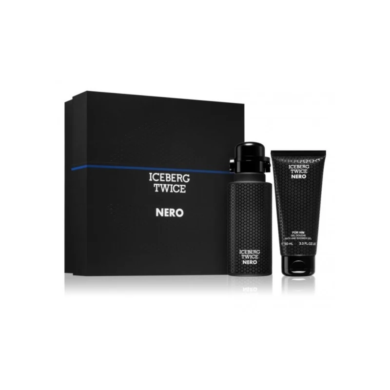 CONF. ICEBERG TWICE NERO FOR HIM EDT 125ML + SG 100ML