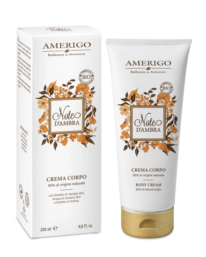 Amerigo Note d'Ambra Crema Corpo 200ml