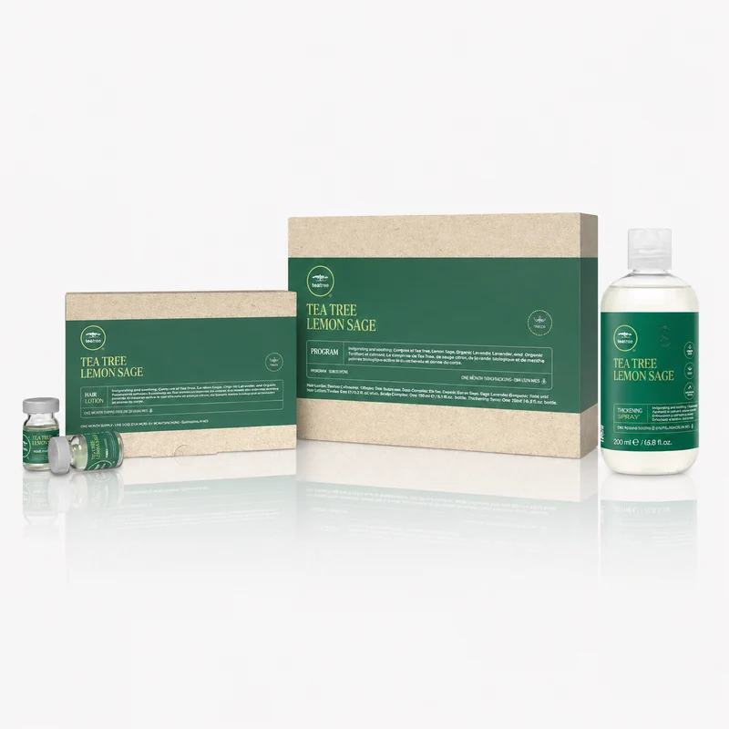 Paul Mitchell Tea Tree Lemon Sage Kit Anticaduta Volumizzante