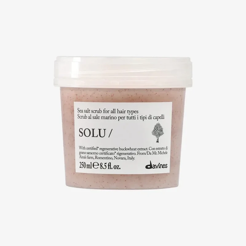 Davines Solu Scrub al sale marino per tutti i tipi di capelli 250ml