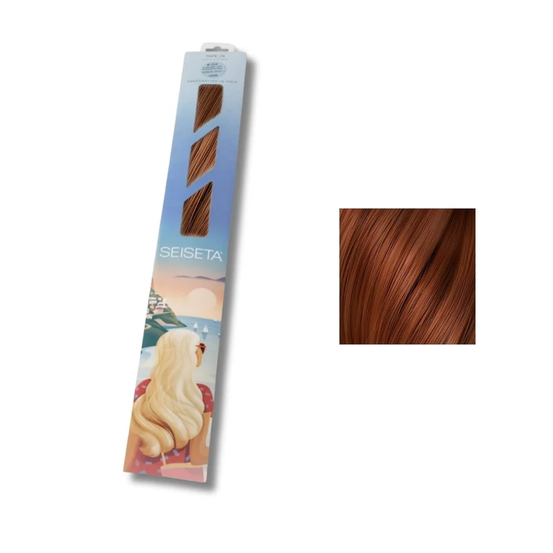 Seiseta Keratin Fusion Classic #10/1004 Rooted 50/55 cm - Extension Professionali per Capelli Cheratina