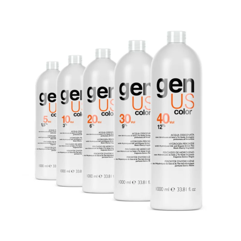 GenUs Emulsione Ossidante 10 Volumi al Profumo di Amarena - 1000ml