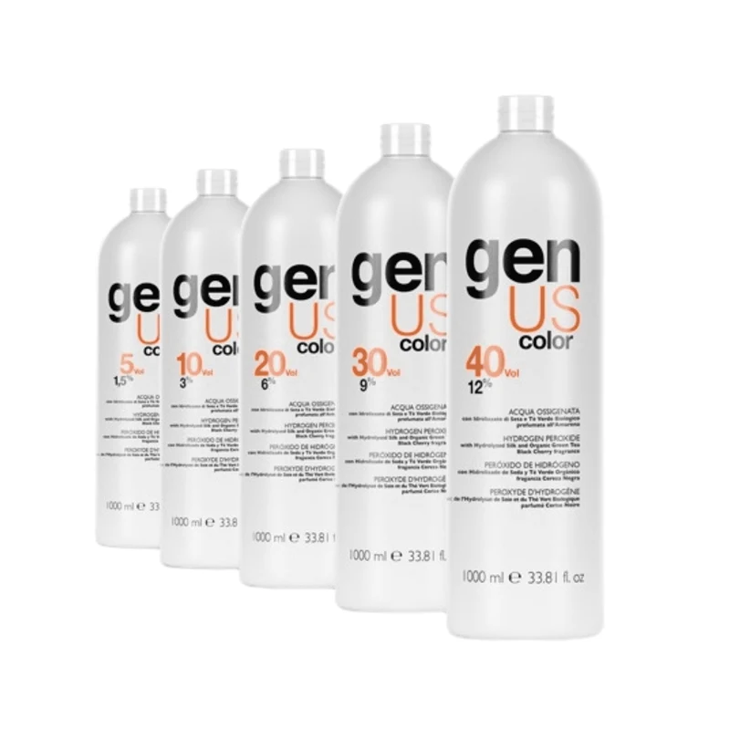 GenUs Emulsione Ossidante 30 Volumi al Profumo di Amarena - 1000ml
