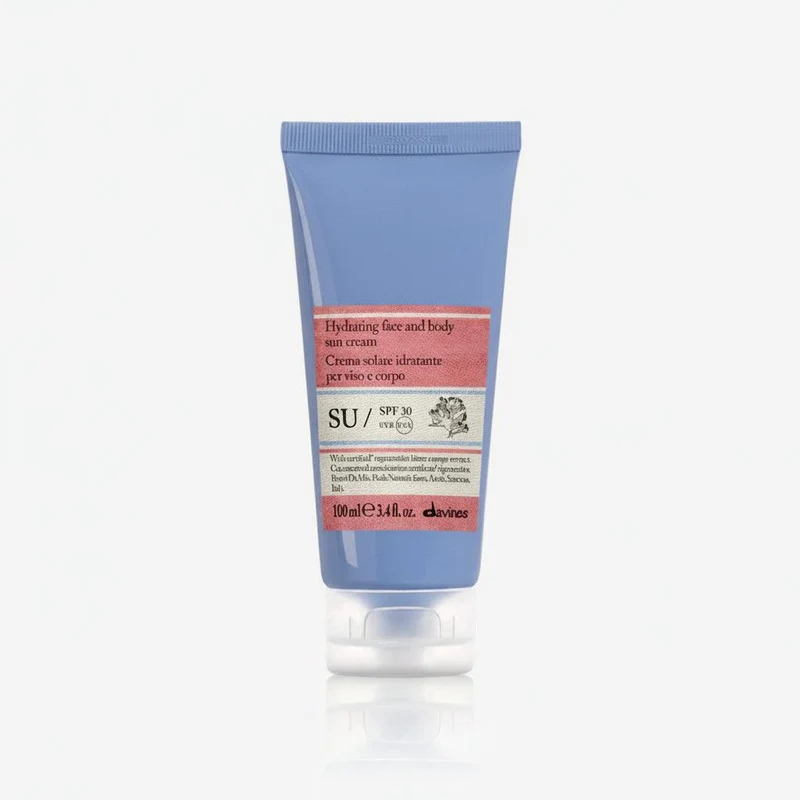 Davines SU Protective Cream SPF30 Crema Solare Viso Corpo 100ml
