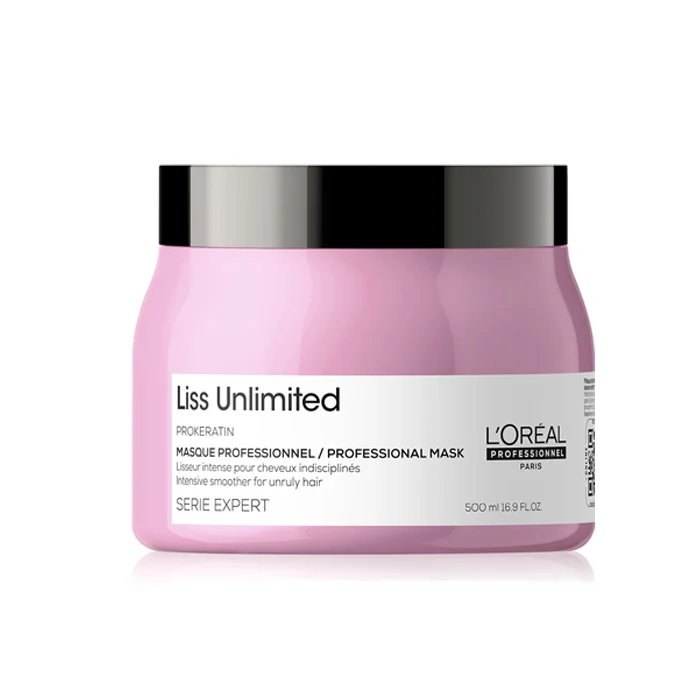 L'Oréal Serie Expert Liss Unlimited Mask 500ml - Maschera lisciante