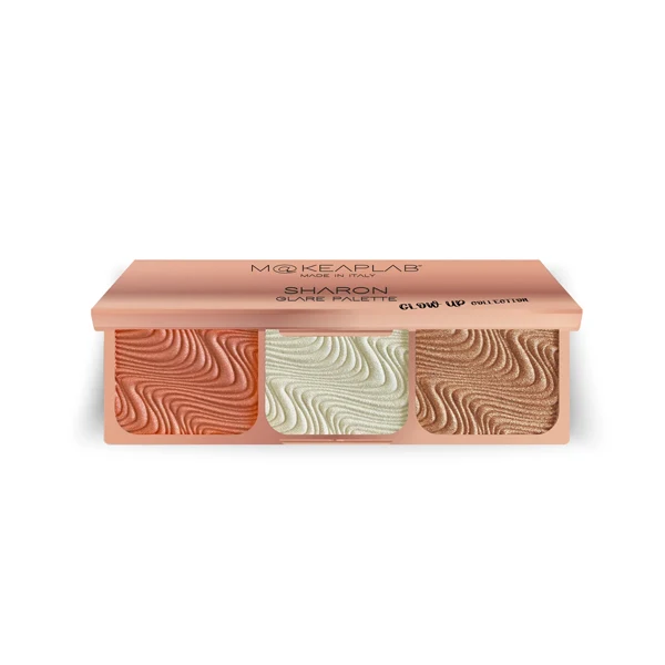 Makeaplab Sharon Glare Palette 6g x 3 - Palette illuminanti