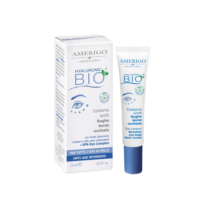 Amerigo Hyaluronic Bio Contorno Occhi Rughe Borse e Occhiaie 15ml