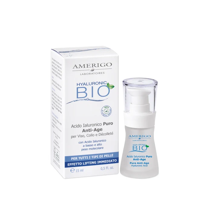 Amerigo Hyaluronic Bio Acido Ialuronico Puro 15ml