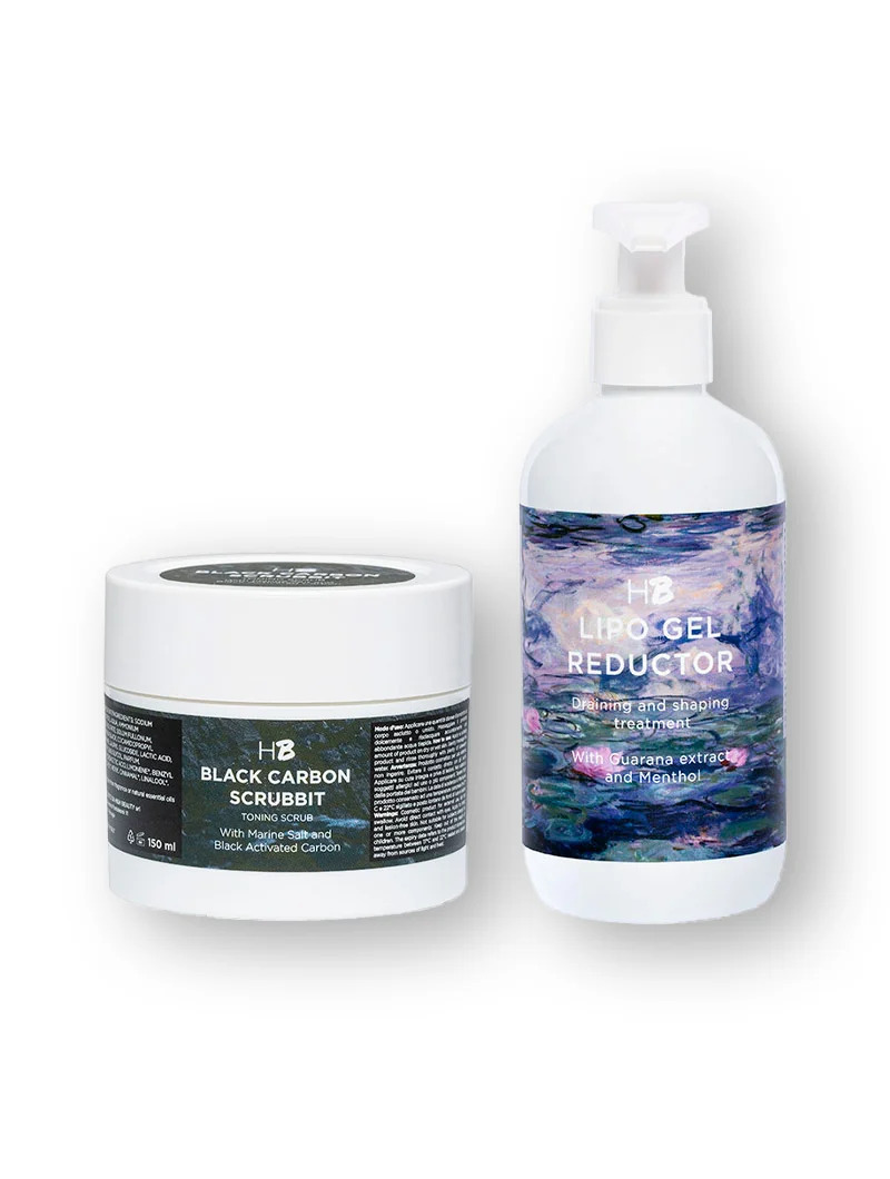 LIPO GEL BLACK SCRUBBIT GLOW UP SET