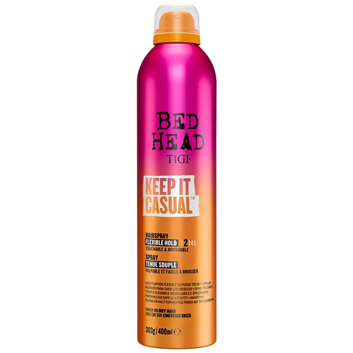 Tigi Bed Head Keep It Casual 400ml - Lacca a tenuta flessibile