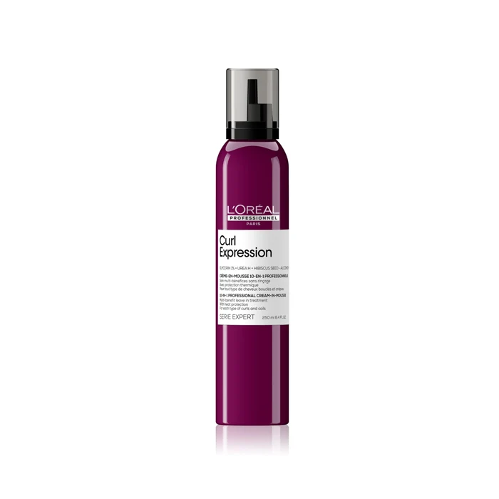 L'Oréal Serie Expert Curl Expression 10-IN-1 Cream-in-Mousse 235g - Mousse per capelli ricci e mossi
